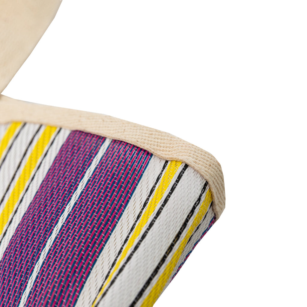 Tote Bag - Yellow, Blue And Purple