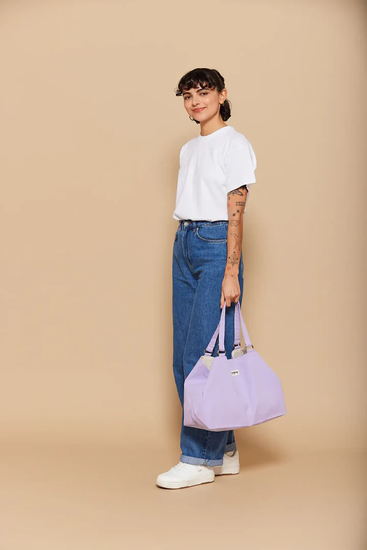 Sac cabas Raphaelle Lilas