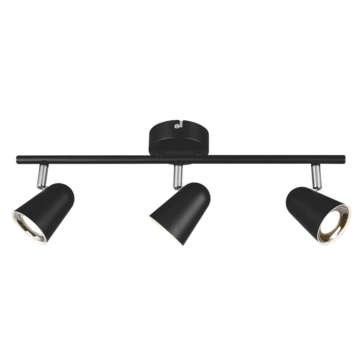 LED-Spot 3er Toulouse Schwarz