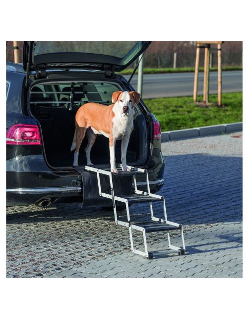 Trixie Vouw-Trap Petwalk Loopplank Aluminium - Hondenautoaccessoire - 120x37x57 cm