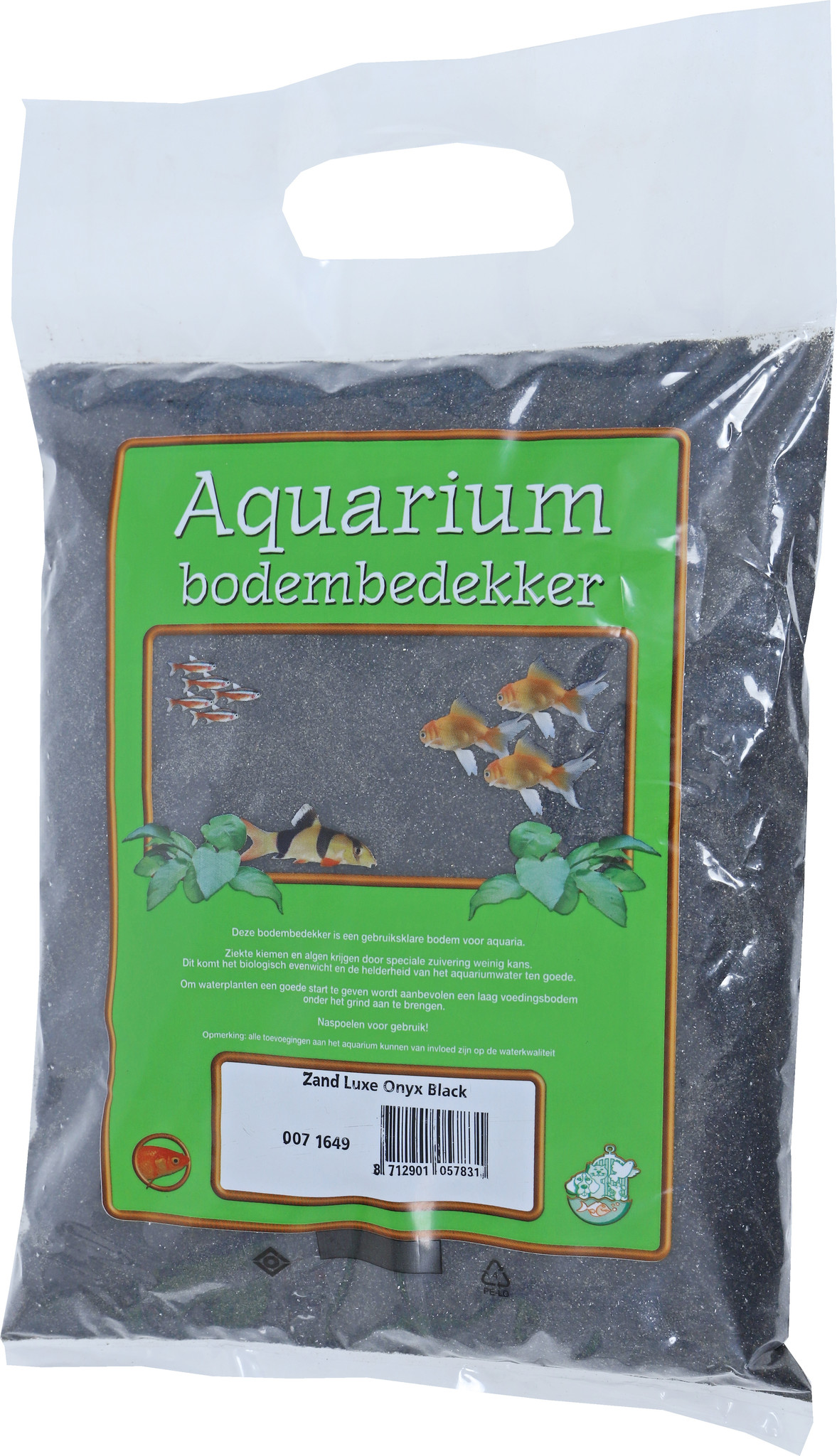 Gebr. de Boon Aquarium Zand Luxe Onyx Black 4KG