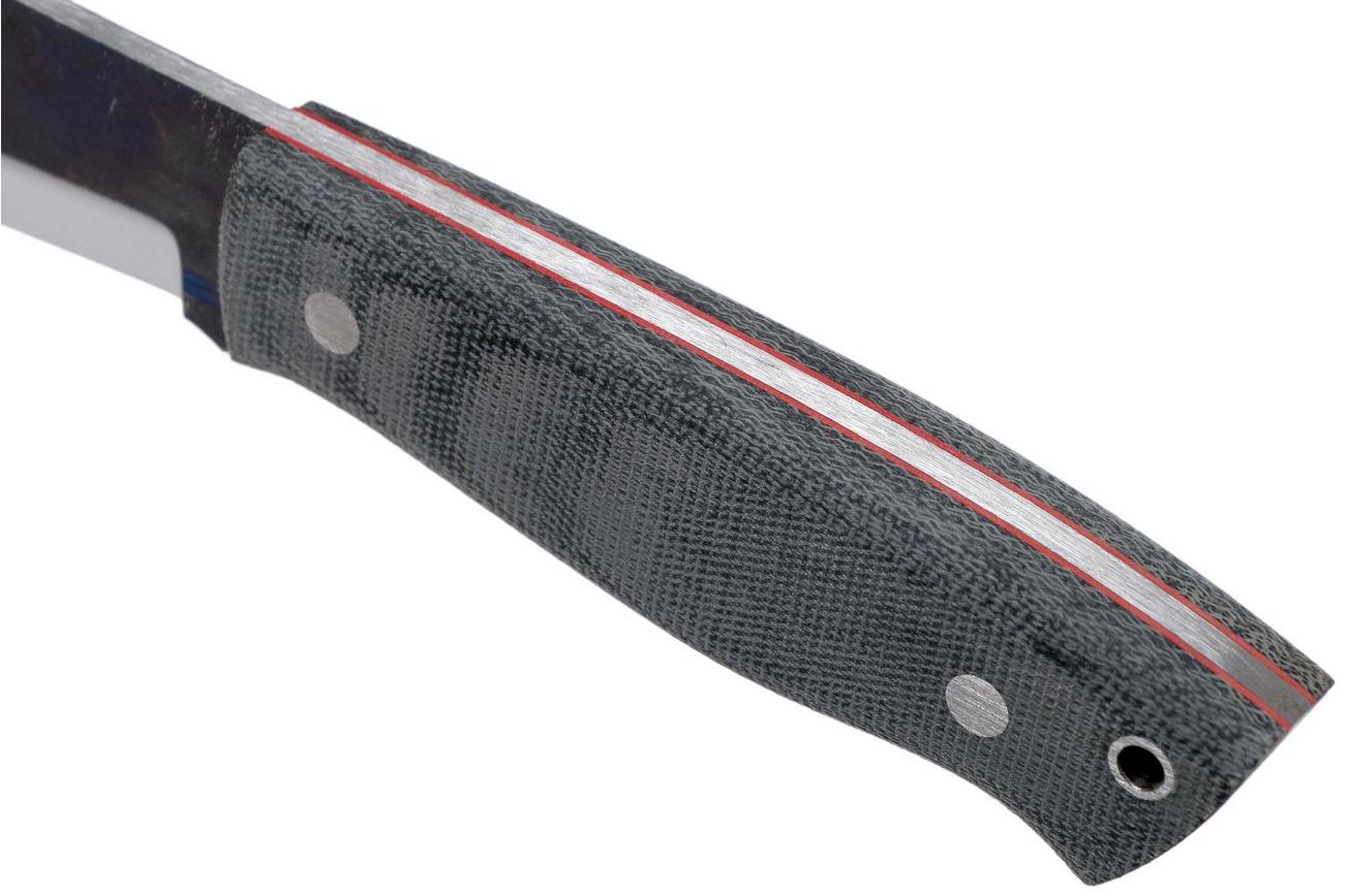 Brisa Nessmuk 125 Black Canvas Micarta 32086 outdoormes