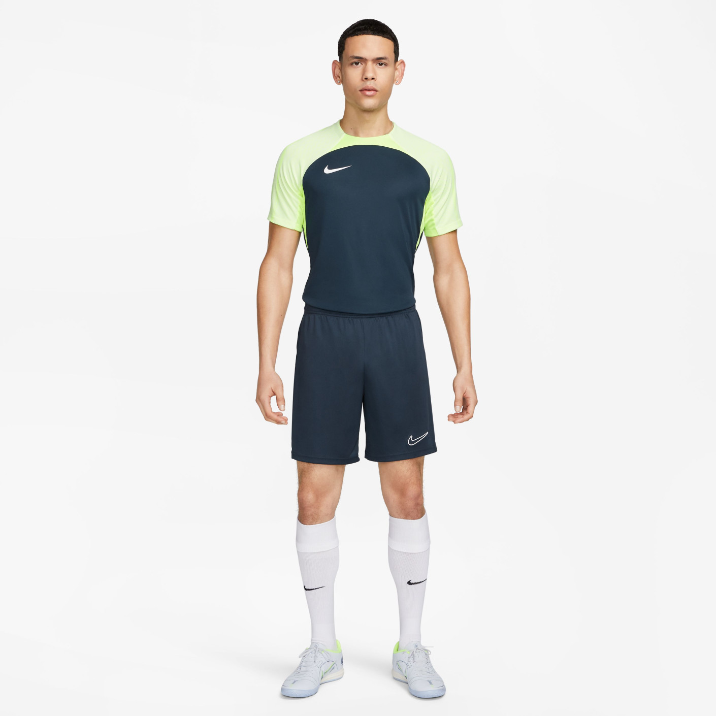 Nike Dri-FIT Academy 23 Trainingsbroekje Donkerblauw Wit