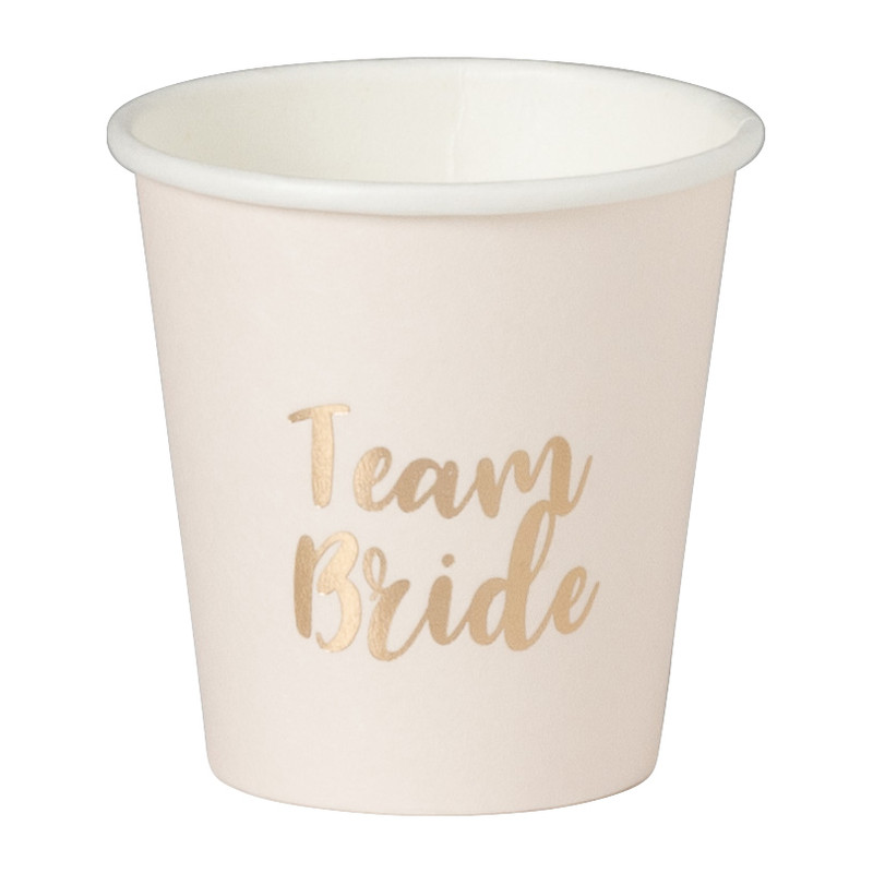 Shotglazen Team Bride - set van 10 - ø3.3x5 cm