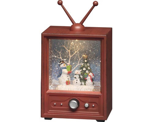 Konstsmide LED waterlantaarn met sneeuwpoppen, warm wit licht