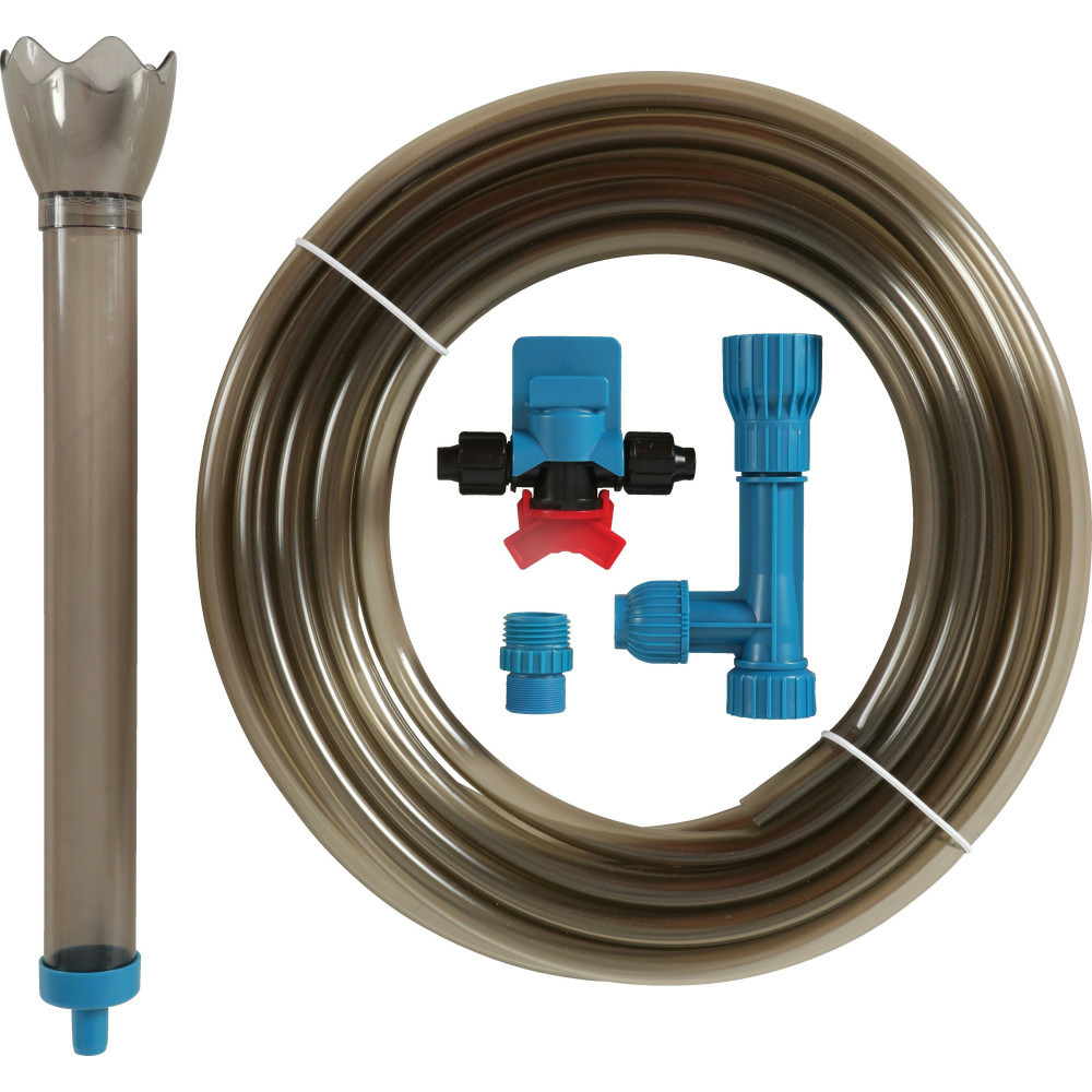Kit siphon in and out permet de siphonner et remplir votre aquarium