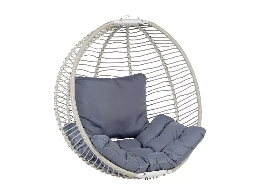 Fauteuil suspendu avec support ARCO Métal Blanc