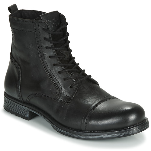 Jack & Jones - JFW RUSSEL LEATHER - Noir