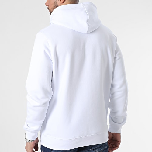 Sweat Capuche Columbia Blanc Bleu Ciel