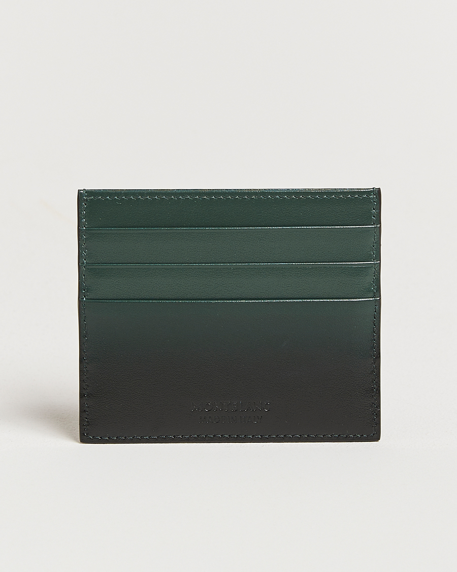 Montblanc Meisterstück Card Holder 6cc Sfumato British Green