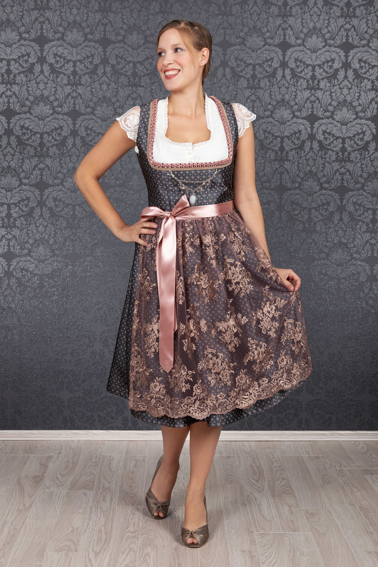 Midi Dirndl 2-teilig Béatrice