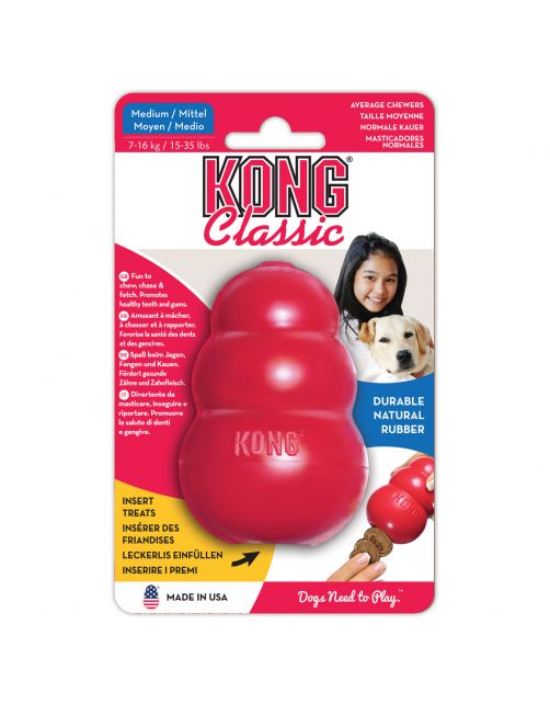 Kong Speeltje Classic Rood - Hondenspeelgoed