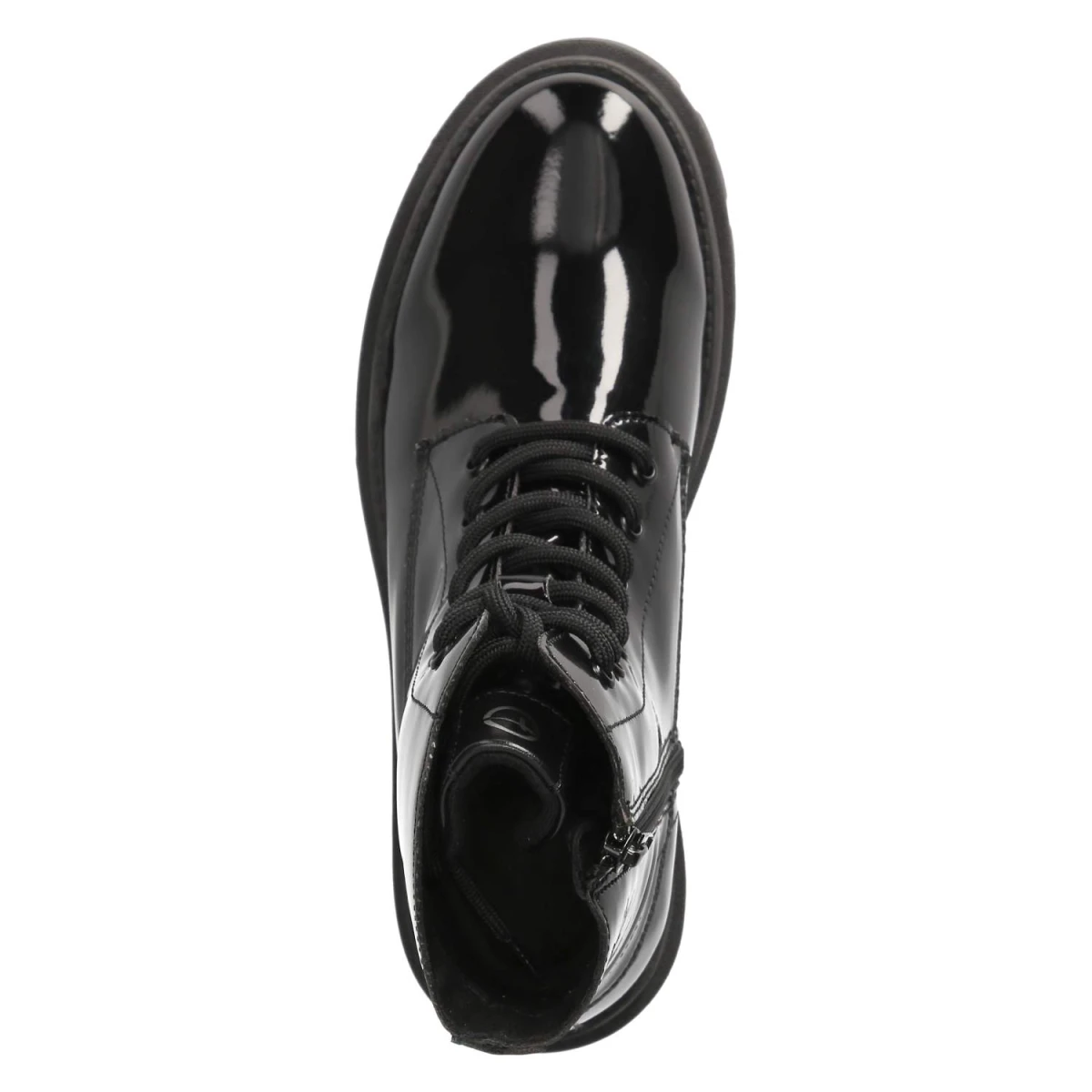 TamarisSchnürstiefeletten - BLACK PATENT