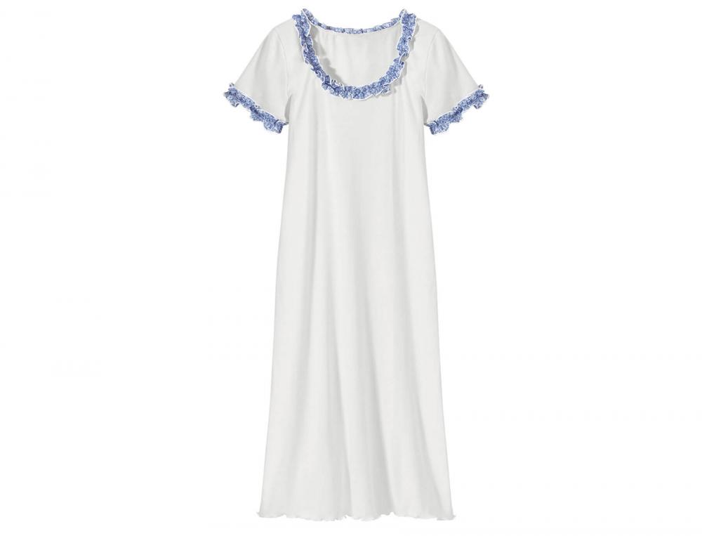 Chemise de nuit-Rêverie bleue