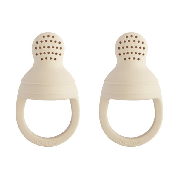 Mushie Fresh Food Feeder - 2 Stuks - Shifting Sands