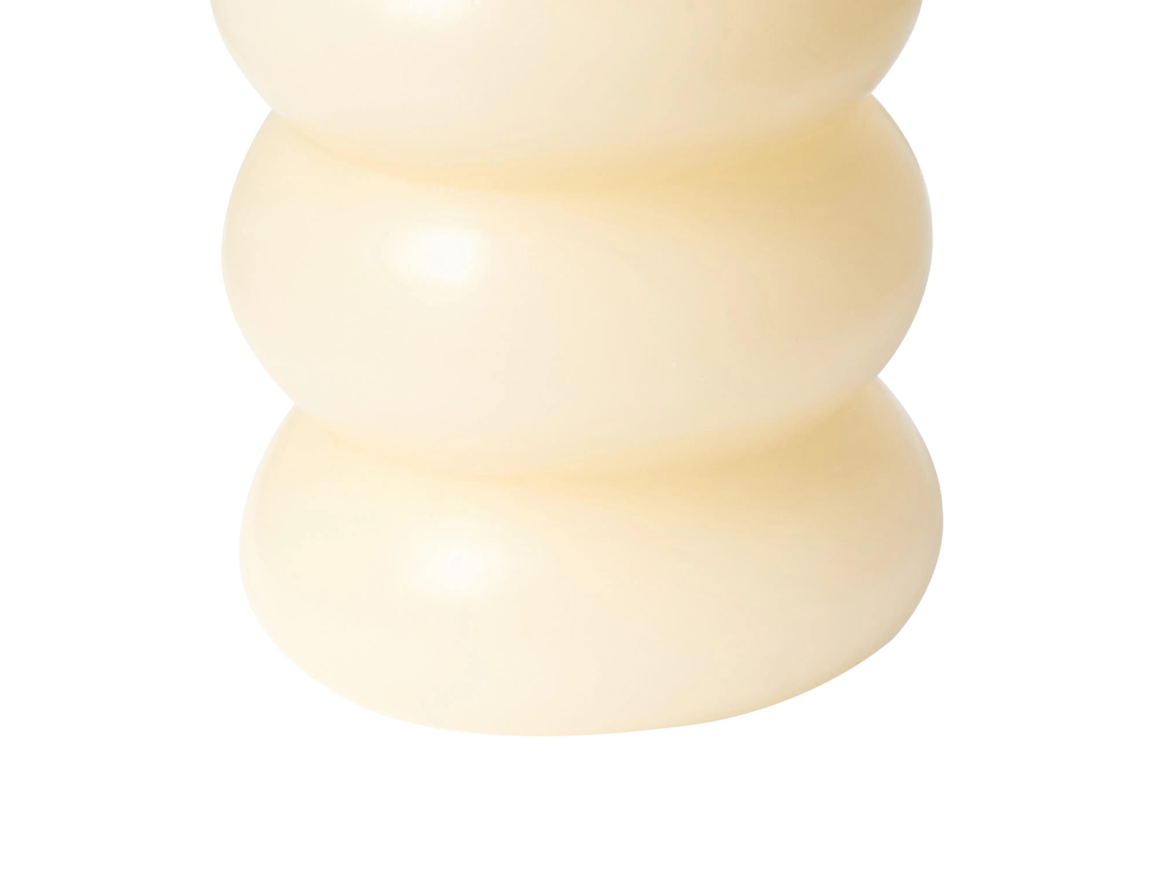 Set van 3 LED kaarsen ETERNIS 5/8/11 cm Gebroken wit