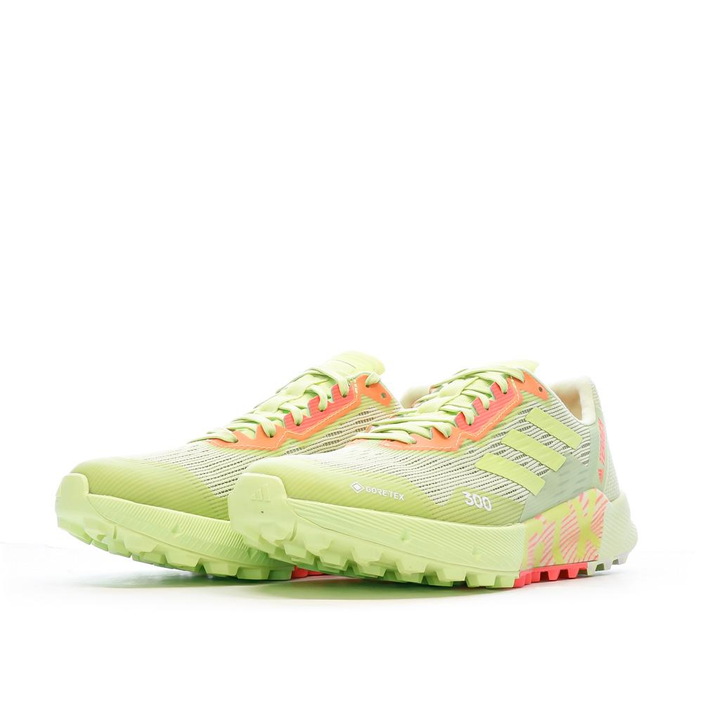 Adidas Chaussures de trail Jaune/Orange Femme Adidas Terrex Agravic