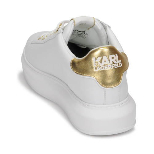 Karl Lagerfeld - KAPRI Signia Lace Lthr Blanco / Oro