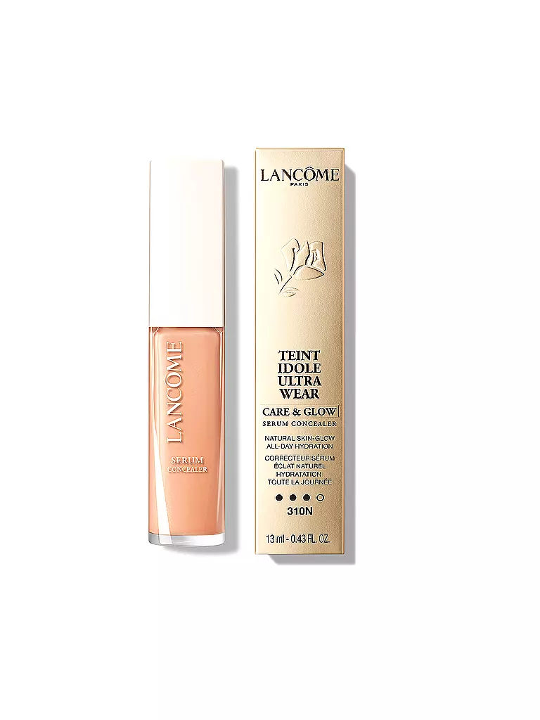 LANCÔME Teint Idole Ultra Wear Skin-Glow Concealer (310N) camel