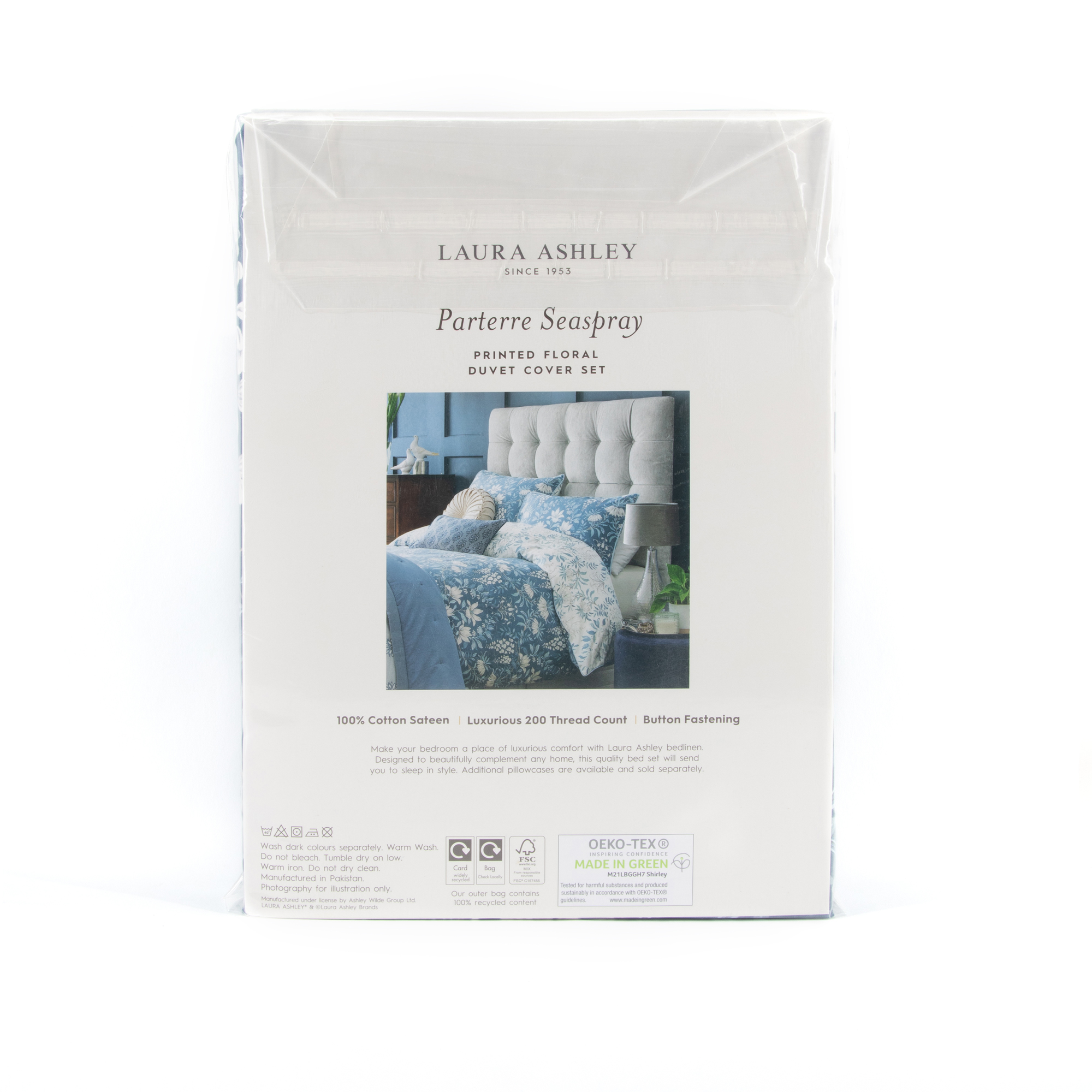Dekbedovertrek Parterre Seaspray 220x230 cm