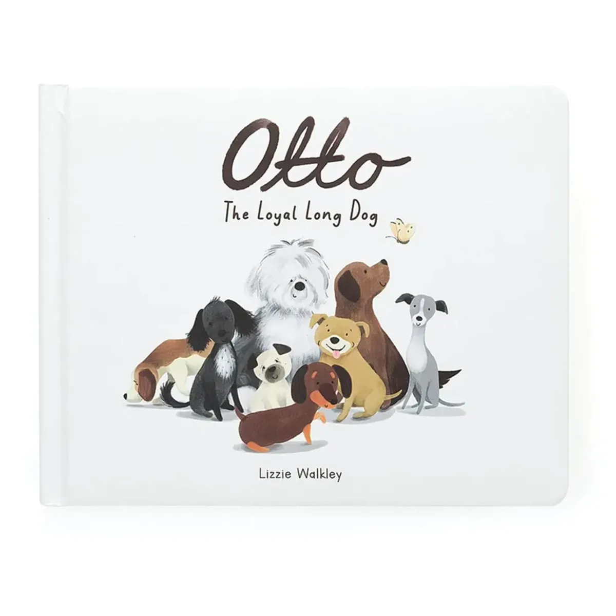 Jellycat Chien Saucisse Freddie + Livre Otto The Loyal Long Dog (Version Anglaise)