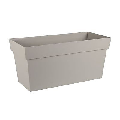 Muret polypropylène Eda Toscane taupe 80 x 36 x h.38 cm