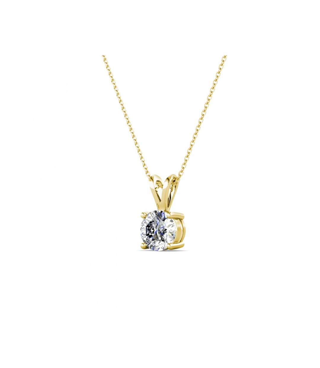 Pendentifs Vernice Stone - Or Rosé et Cristal