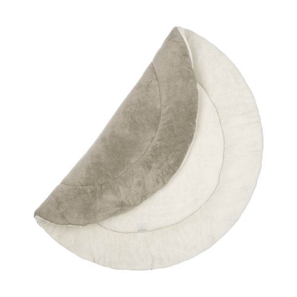 Nanami Boxkleed Rond - 96 cm - Bamboe - Earth Naturel