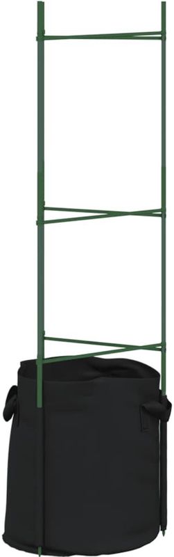 vidaXL - Tomatenkooien - Staal en Polypropeen - 4 Stuks - 116 cm