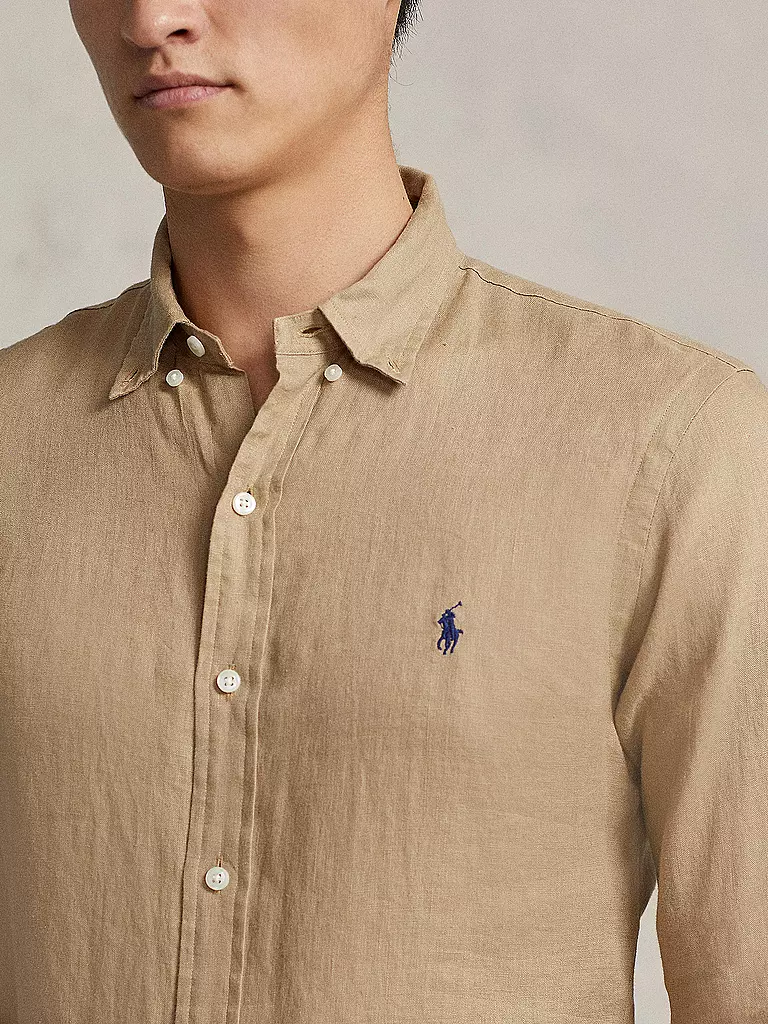 POLO RALPH LAUREN Leinenhemd beige