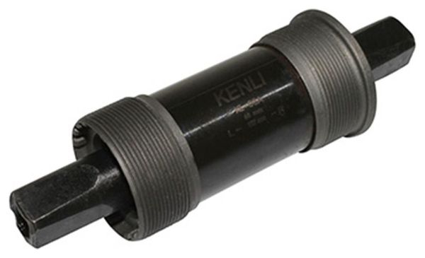 BOITIER PEDALIER NEWTON CARRE ALU A ROULEMENT 127mm (boite de 68) FILETAGE ANGLAIS - BSC - 1 37x24