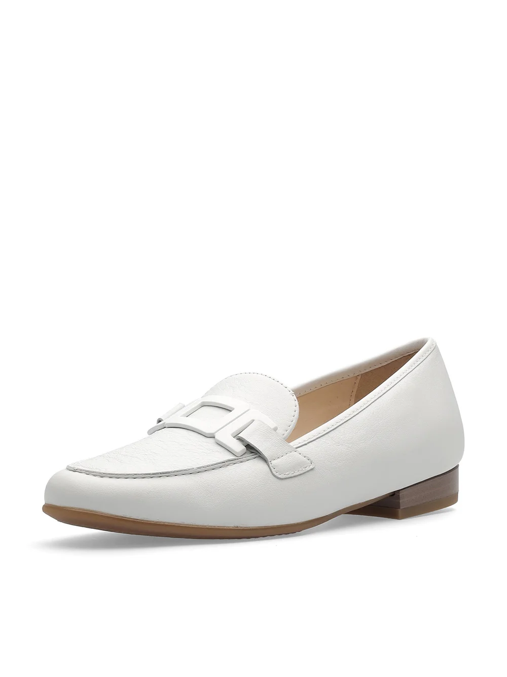 College Slipper Kent weiß
