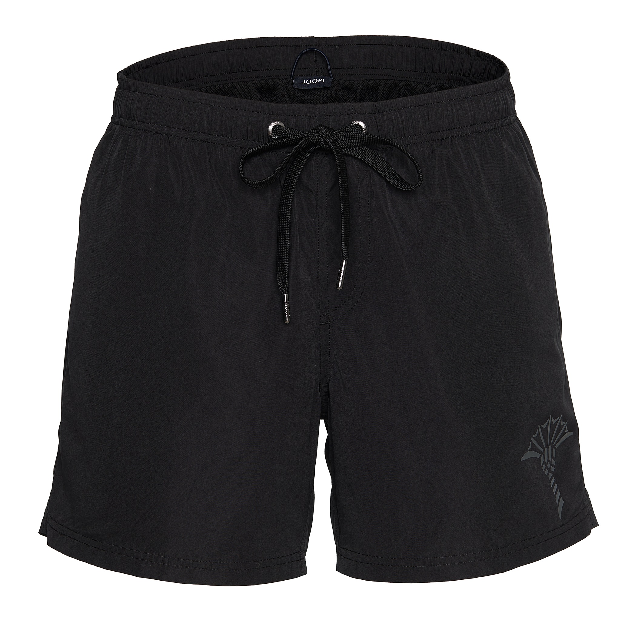 JOOP! Badeshorts »Solid«, Cornflower-Logo, kurze Seitenschlitze