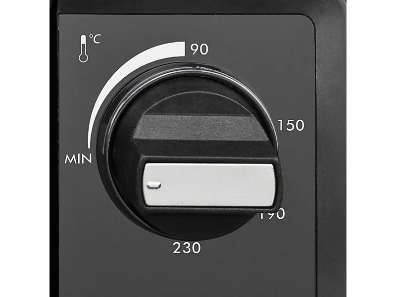 Tristar OV-3630, 38 L, Sort, Rustfrit stål, Fritstående, Dreje, 0 - 230 °C, Metal