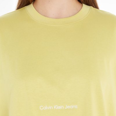 Tee-shirt à manches courtes femme Institutionaloyfriend CALVIN KLEIN