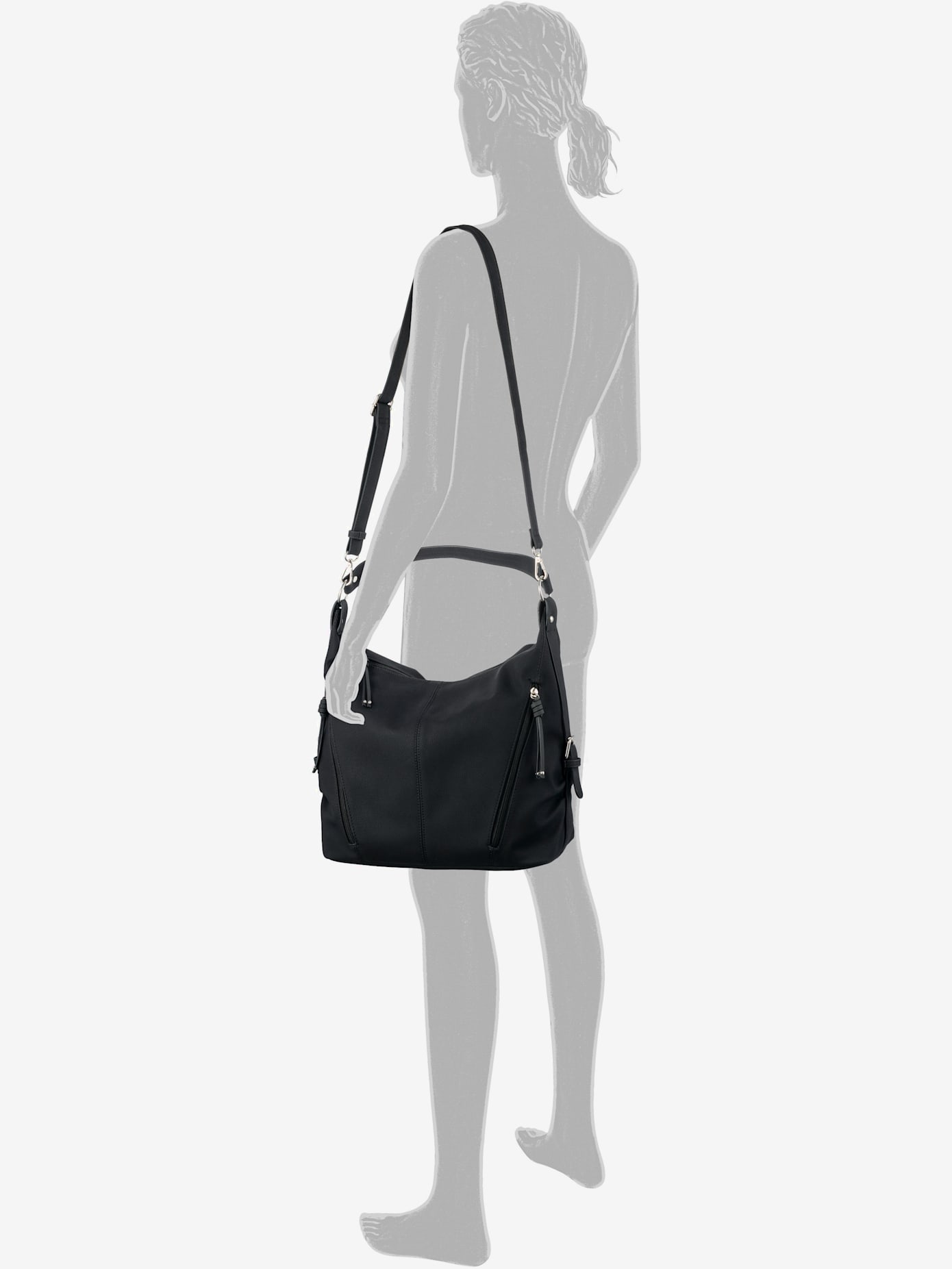 Sac hobo synthétique facile à entretenir