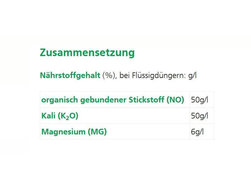 Hauert Flüssigdünger Biorga für Tomaten, 1 l Flüssigdünger für Balkongemüse