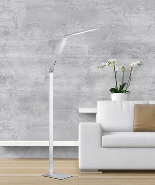 FISCHER & HONSEL CCT LED Stehlampe GERI alufarbig