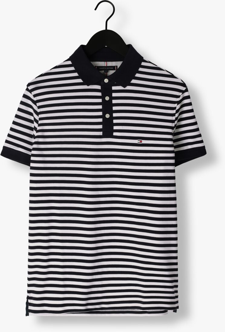 TOMMY HILFIGER blauwe tommy hilfiger polo 1985 slim polo