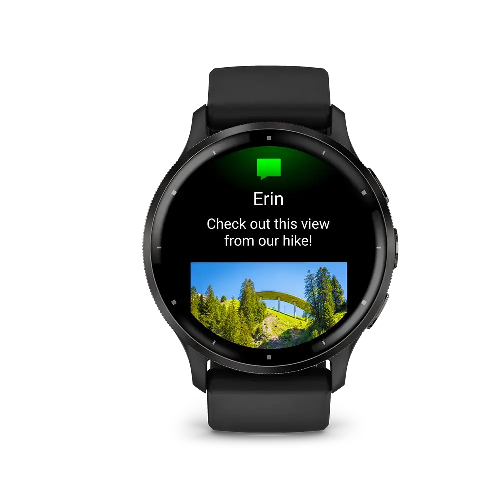 Garmin Venu 3 Wi-Fi GPS Sporthorloge Zwart
