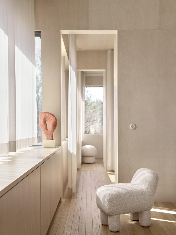 Design House Stockholm Lulu poef cream