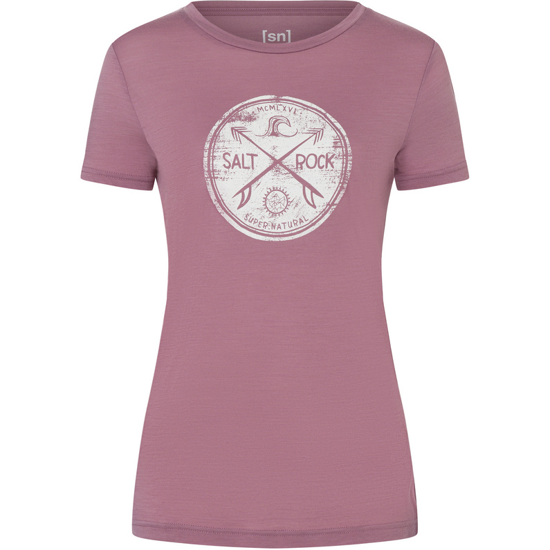 Super.Natural Damen Salt & Rock T-Shirt