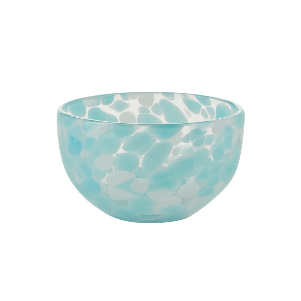 Bahne Interior  Dots skål - hvid/blå