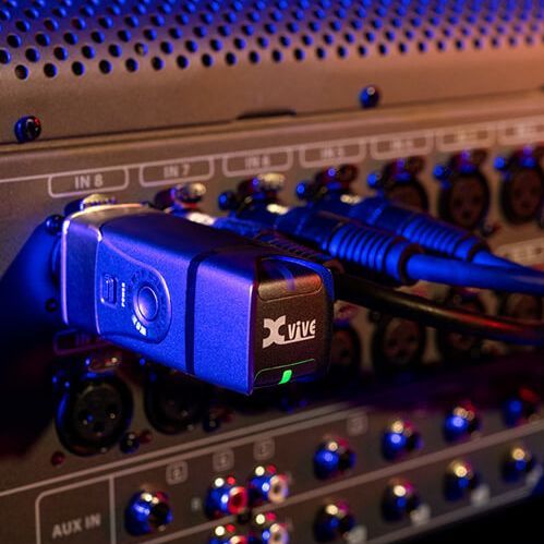 Xvive U3D - Dubbel Draadloos Systeem - Handheld Microfoons