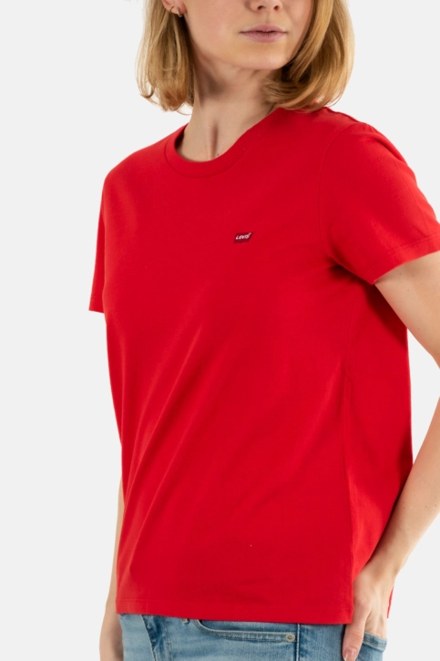 Tee shirt levi's® perfect tee 0303 script red
