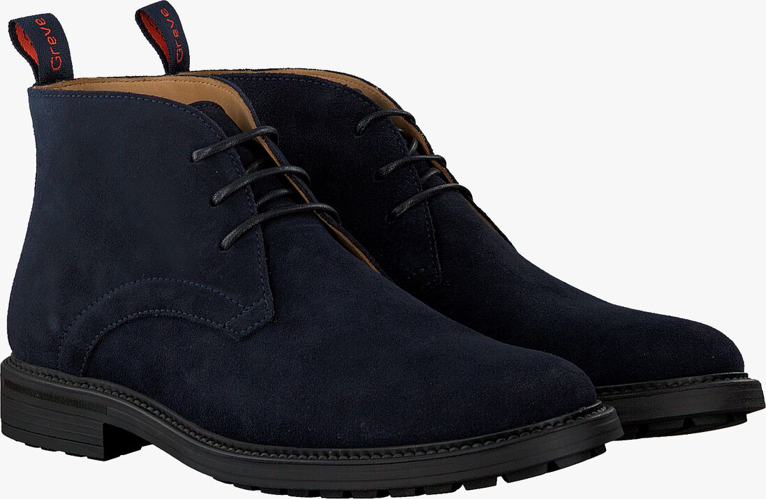 GREVE blauwe greve veterschoenen barbour 5565