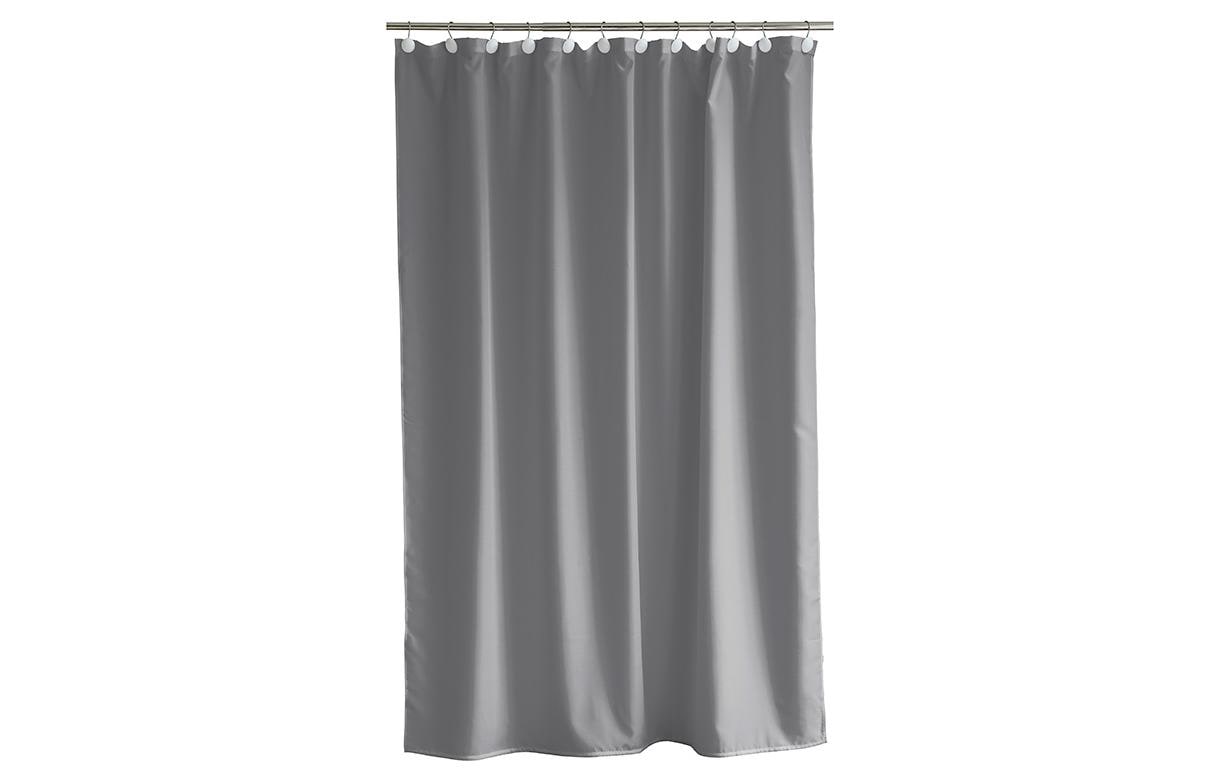 Duschvorhang Comfort 180 x 200 cm, GrauBadevorhang aus Polyester