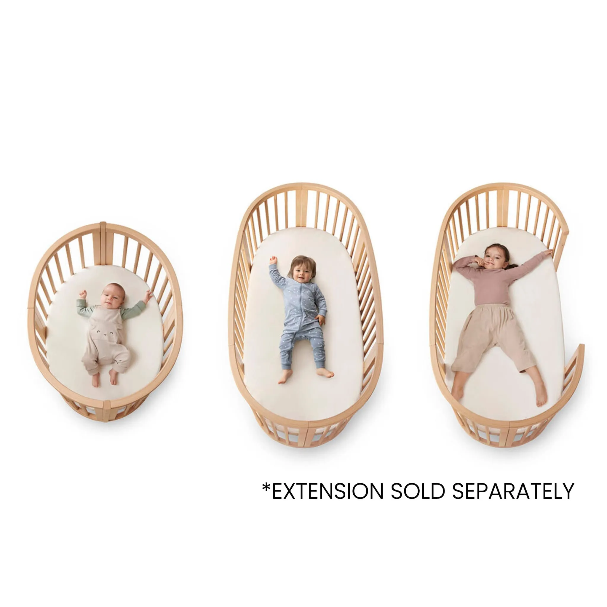 Stokke Mini Couchette Stokke® Sleepi™ V3 avec Matelas - Gris