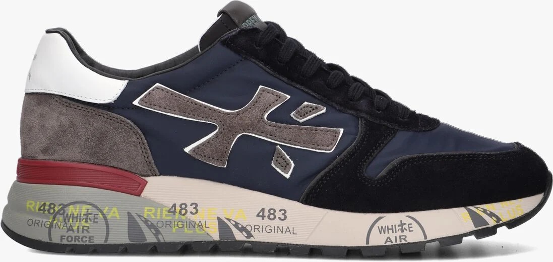 PREMIATA blauwe premiata lage sneakers mick