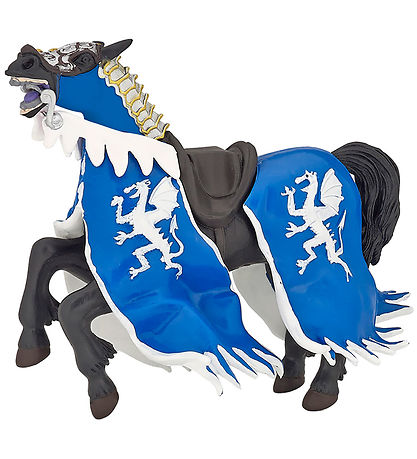 Papo Blau Drache Das Pferd des Königs - H: 12,3 cm
